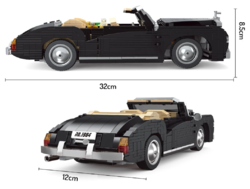 Auto Silver Cloud Mould King 10006 - Creative idea