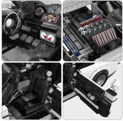Automobil Wraith Mould King 10031 - Creative idea