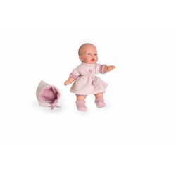 Antonio Juan 12237 PETIT - realistická panenka se zvuky a měkkým látkovým tělem - 27 cm