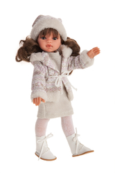 Antonio Juan 2592 EMILY - realistic doll with all-vinyl body - 33 cm