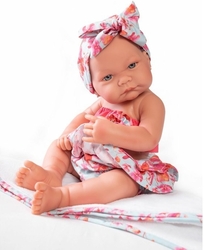 Antonio Juan 50277 NICA - realistická panenka miminko s celovinylovým tělem - 52 cm
