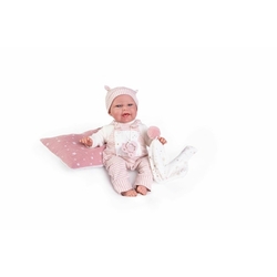 Antonio Juan 70252 CLARA - realistic baby doll with sounds and soft fabric body - 34 cm