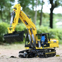 Bulldozer R/C Mould King model 13122S - Technique - kopie