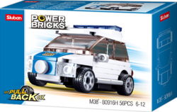 Pull back car - Sluban M38-B0959 - Power Bricks