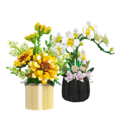 Stavebnice květin Botanical & Floral,  Mould King - Květiny