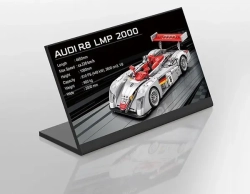 Závodní automobil Audi R8 LM-P 24 h Le Mans YC-23044 Bole Brick 1:10