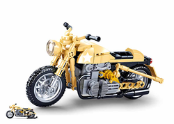 Amerikanisches Militärmotorrad - Sluban M38-B0959 - Model Bricks