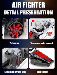 Air Fighter R/C Mould King 15013 - Models