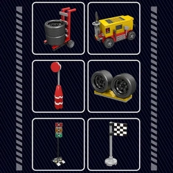 Závodní vůz Formule F1 Mould King 10035 -Creative Idea