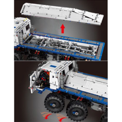 Off-road vehicle Tatra 813 8x8 R/C Mould King 13144 - Models