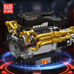 Automotive 8-Zylinder FE V12 Motor Mould King 10204 - MKing Engine - kopie - kopie