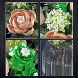 Stavebnice květin Botanical & Floral,  Mould King - Květiny