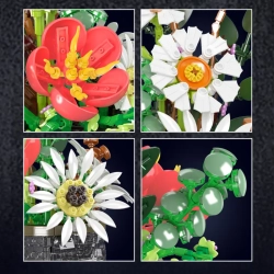 Stavebnice květin Botanical & Floral,  Mould King - Květiny