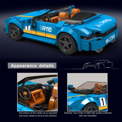 Modely automobilů MINI LUXURY CAR Mould King - Mercedes AMG GT C