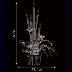 Vase mit Blumen Mould King - Flower World