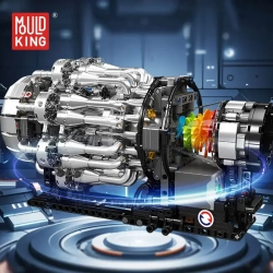 Automotive 8-Zylinder FE V12 Motor Mould King 10204 - MKing Engine - kopie - kopie
