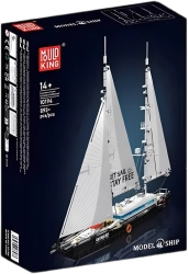 Moderní dvoustěžňová plachetnice - Mould King 10194 - Models
