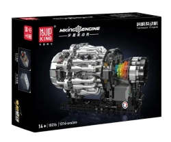 Letecký proudový motor Mould King 10216 - MKing Engine