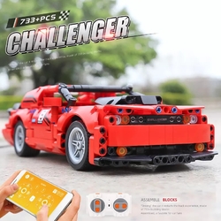 Sportovní automobil R/C Challenger Mould King 15017 - Power Brick 1:16