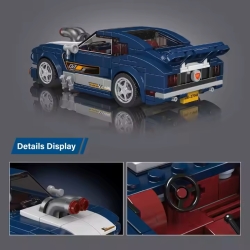 Modely automobilů MINI LUXURY CAR Mould King - Ford Mustang 1967