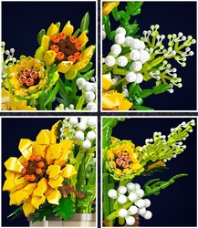 Stavebnice květin Botanical & Floral,  Mould King