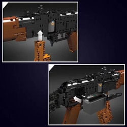 Útočná puška AKS-74U Mould King 14020