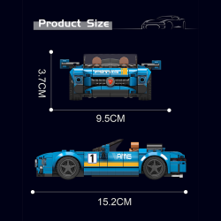 Modely automobilů MINI LUXURY CAR Mould King - Mercedes AMG GT C