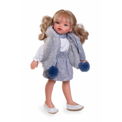 Antonio Juan 25297 EMILY - realistische Puppe mit Vollvinyl-Körper - 33 cm