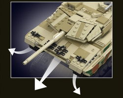 Německý tank Leopard 2 R/C Mould King 20020 - Military