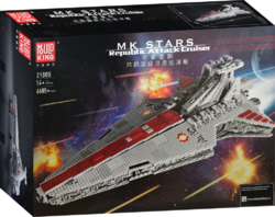 Republic Angriffskreuzer Raumschiff Mould King 21005 - MK Stars