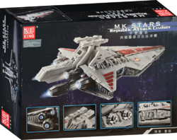 Spaceship Republic Attack Cruiser Mould King 21005 - MK Stars