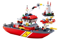 Fire rescue boat Sluban M38-B0630 - Fire