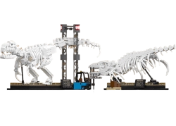Mosasaurus- und Velociraptor-Dinosaurierskelette Mould King 29005 - Jurassic World