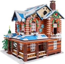 Christmas cottage Mould King 16011 - Merry Christmas