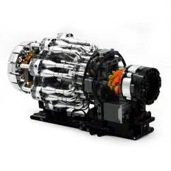 Automotive 8-Zylinder FE V12 Motor Mould King 10204 - MKing Engine - kopie - kopie