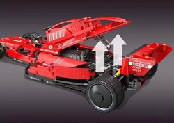 Formule F1 Red Furious R/C Mould King 18024A