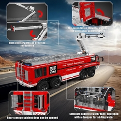 RC Flughafen Feuerwehrauto Mould King 19004 - Models