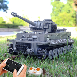 Německý těžký tank Tiger I R/C Mould King 20014 - Military