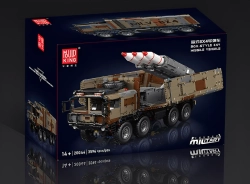 Mobilní R/C raketové odpalovací zažízení MLV-8x4 Mould King 20044 - Military - kopie