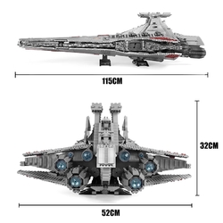 Spaceship Republic Attack Cruiser Mould King 21005 - MK Stars