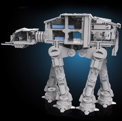 Obrnený terénny transportér AT-AT Walker Mould King 21015 - MK Stars