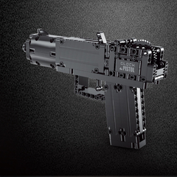 Automatic gun Glock Mould King 14008 - Military
