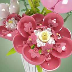 Váza s kvetmi Mould King - Flower World