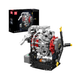 Hvězdicový letecký motor Mould King 10211 - MK Engine