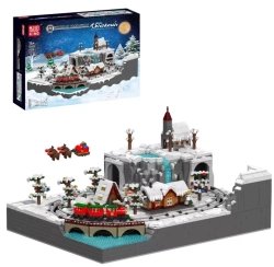 Vánoční vlak zázraků Mould King 12029 - Merry Christmas