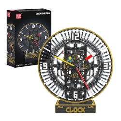 Clock with mechanical gears Mould King 10160 - Creative Idea