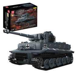 Německý těžký tank Tiger I R/C Mould King 20014 - Military
