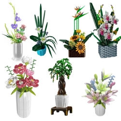 Vase mit Blumen Mould King - Flower World