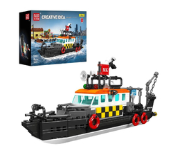 Britisches Multifunktions-Rettungsboot Mould King 10081  – Creative Idea