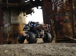 Rebelský terénní R/C truck Mould King 18006 - Models